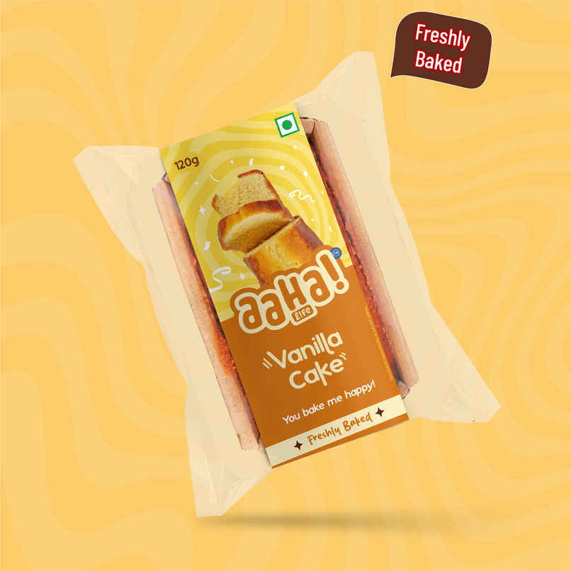 Aaha Life Fresh Vanilla Cake | Eggless