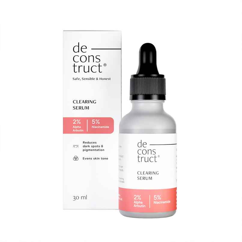 Deconstruct Niacinamide Serum|Multi-Benefit Serum | Pigmentation, Acne Marks, Dark Spots & Tanning