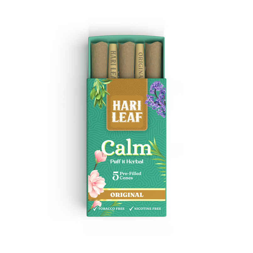 Hari Leaf Pre-Filled Cones - Original Pack of 5