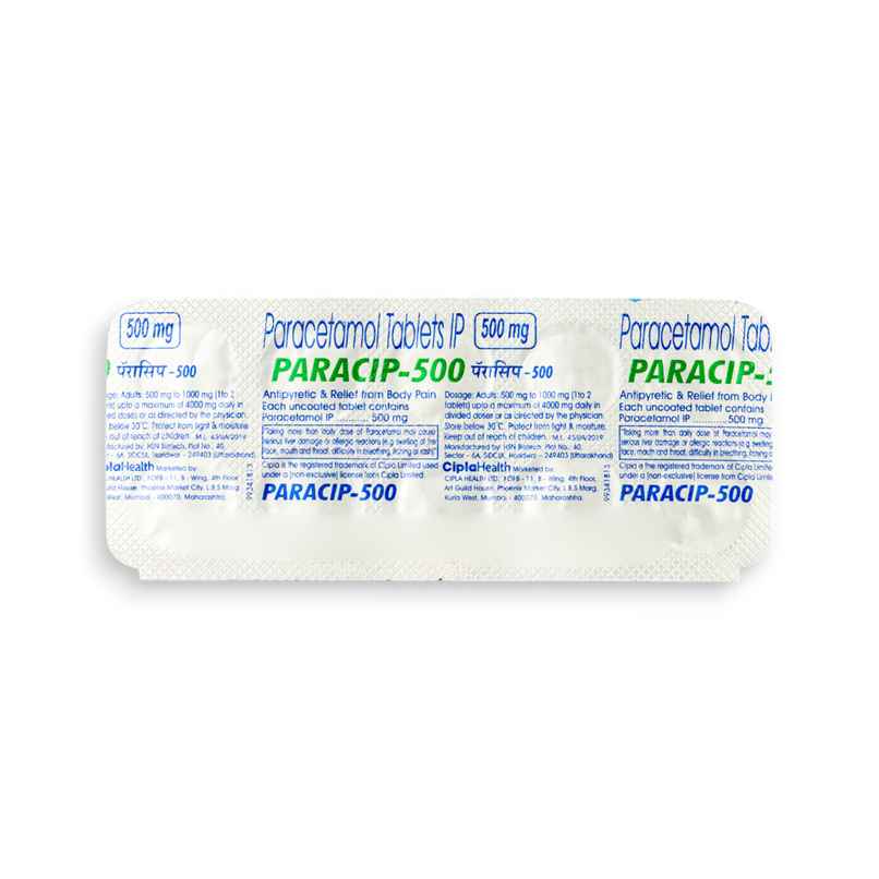 Paracip-500 Tablet Paracip-500 Tablet