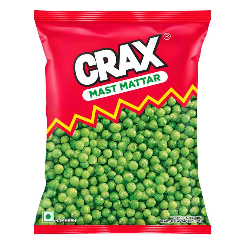 Crax Mast Matar Green Peas Namkeen Snacks