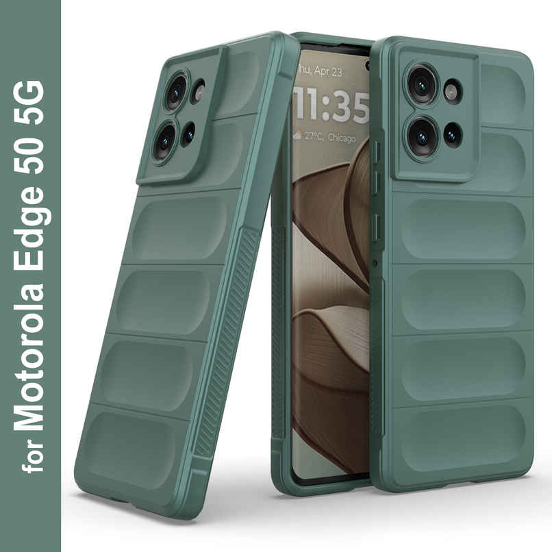 Zapcase Back Cover for Motorola Edge 50 | Magic-DarkGreen