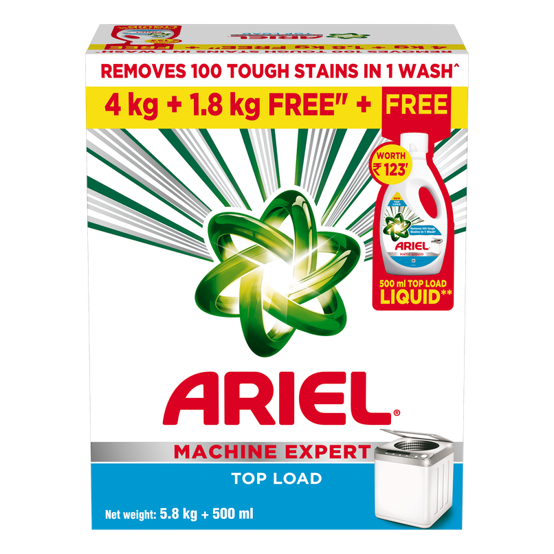 Ariel Matic Detergent Powder Top Load Liquid free|For Washing Machine Ariel Matic Detergent Powder Top Load Liquid free|For Washing Machine