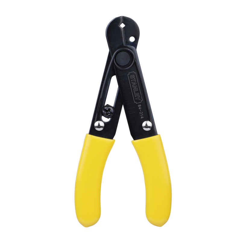 STANLEY 84-214-22 5.25''/130 mm Wire Stripper Ideal for Cutting, Stripping Wires & Appliance Cords