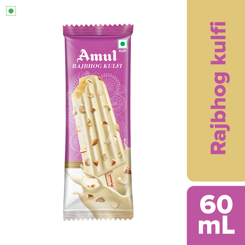 Amul Kulfi Raj Bhog Ice Cream Stick