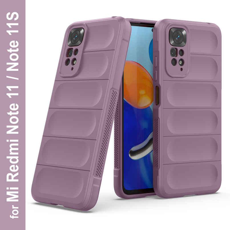 Zapcase Back Cover for Mi Redmi Note 11 | Mi Redmi Note 11s | Magic-Lavender