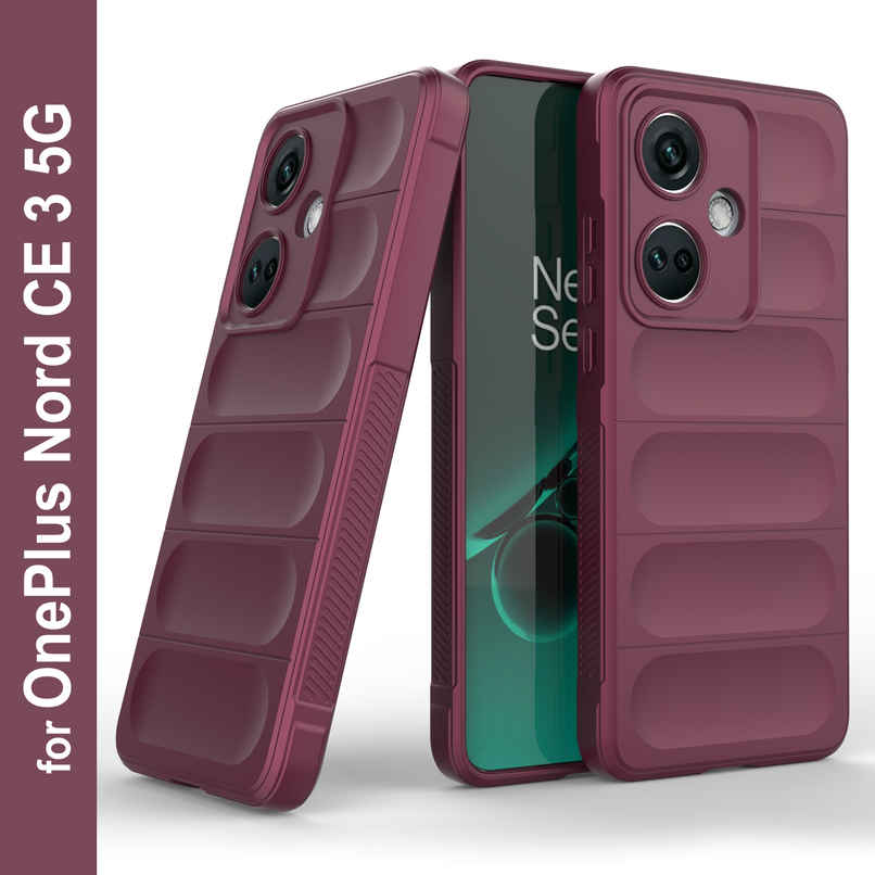 Zapcase Back Cover for OnePlus Nord CE 3 5G | Magic-Plum