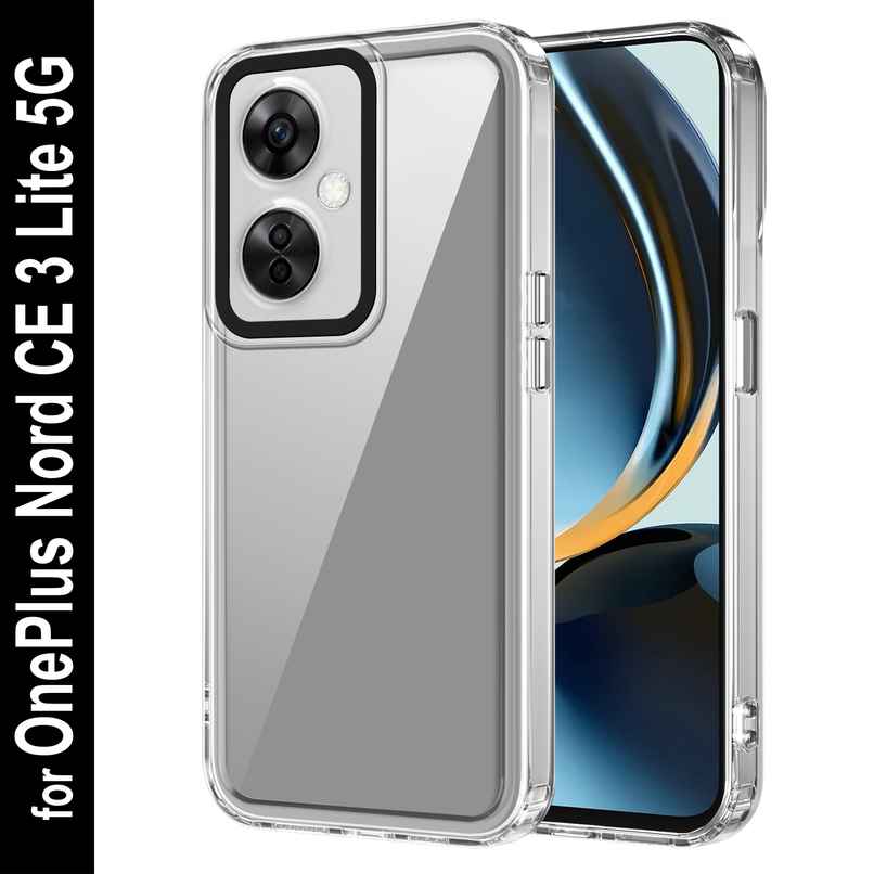 Zapcase Back Cover For Oneplus Nord Ce 3 Lite 5G (Space-Clear)