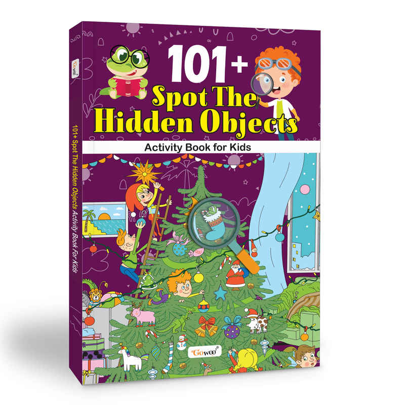 101+ Spot The Hidden Objects Activity Book for Kids | Brain-Boosting Activity Book for Toddlers