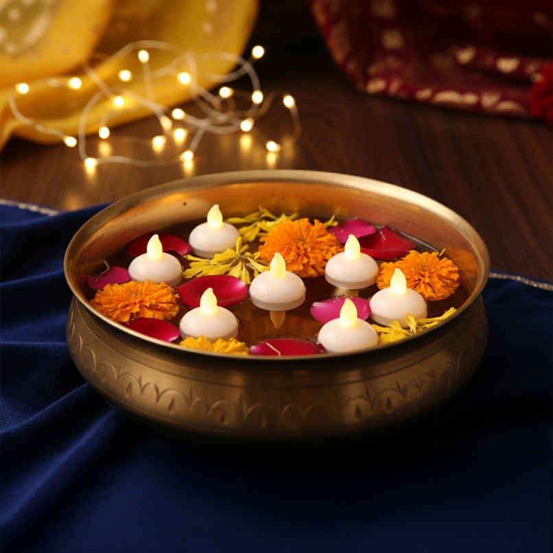 Water Floating Diya | Pack Of 6 | Cycle Water Floating Diya | Pack Of 6 | Cycle