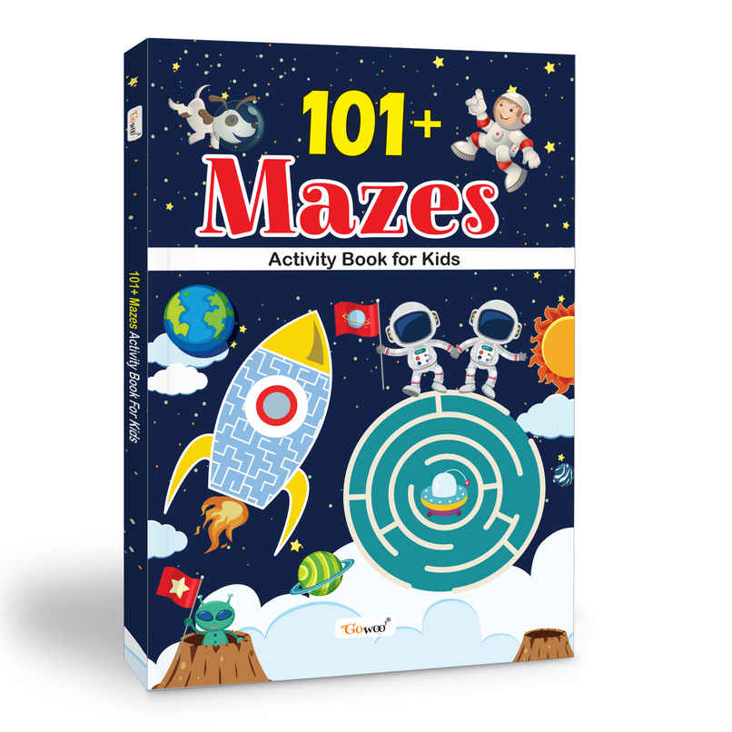 101+ Mazes Activity Book for Kids | Educational Puzzles for Kids | Preschool Learning Book