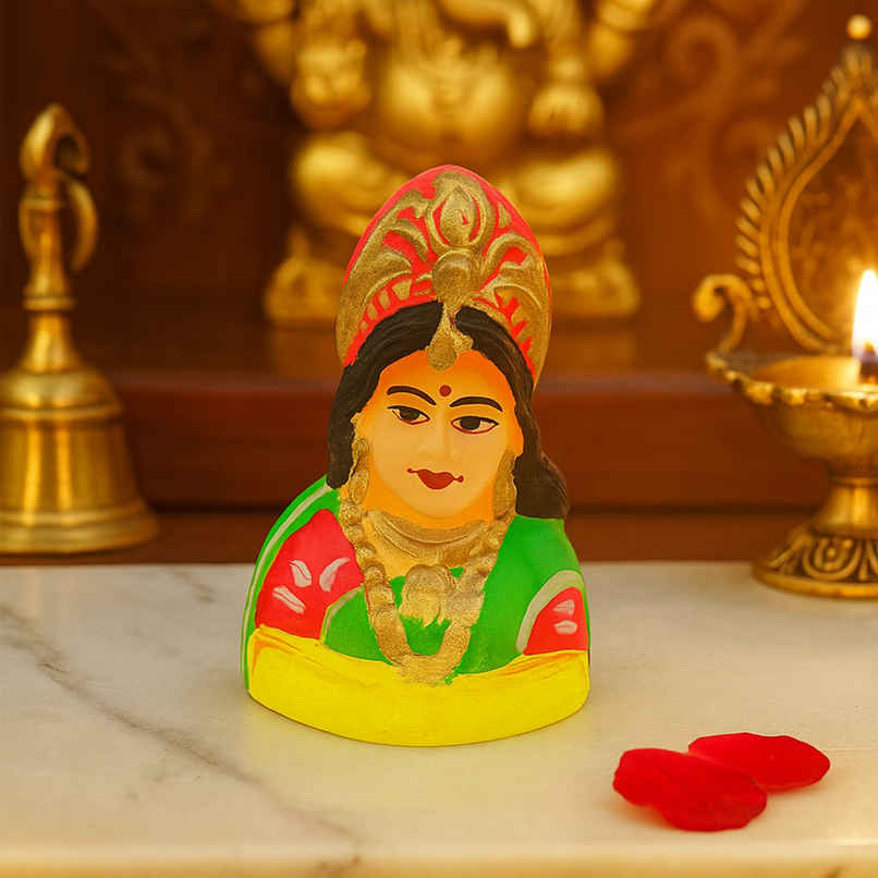 Eco-Friendly | Clay Gowri | Multicolour | Svasti Eco-Friendly | Clay Gowri | Multicolour | Svasti