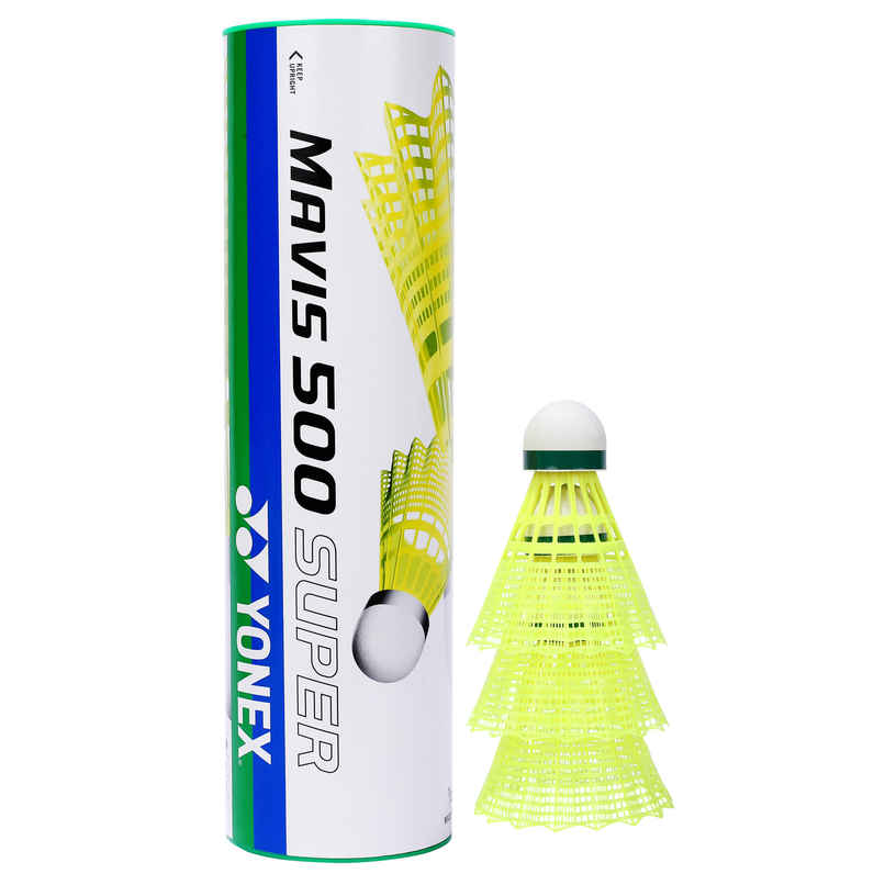 YONEX Mavis 500 Super | Badminton Nylon Shuttlecock