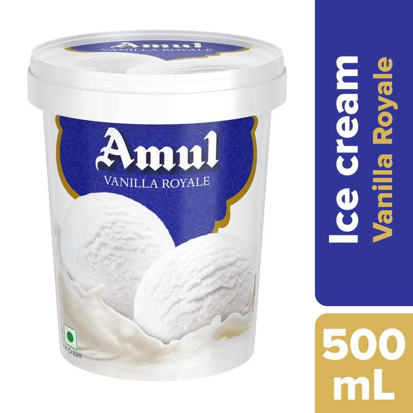 Amul Ice Cream Tub | Vanilla Royale