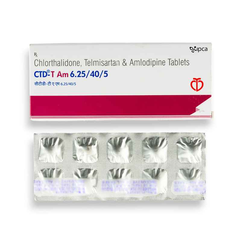 CTD-T AM 6.25/40/5 Tablet