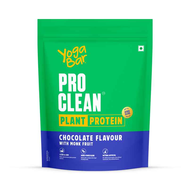 Yoga Bar Pro Clean Plant Protein Monk Fruit | Chocolate