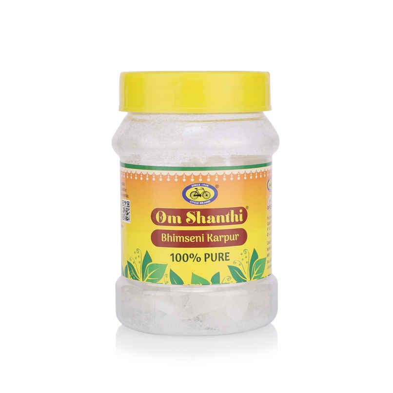 Pure Om Shanthi Bhimseni Camphor | Cycle