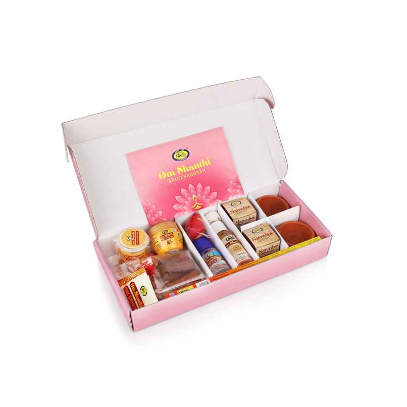 Cycle Pure Puja Kit | Om Shanthi All-In-One Puja Kit | Daily & Festive Use