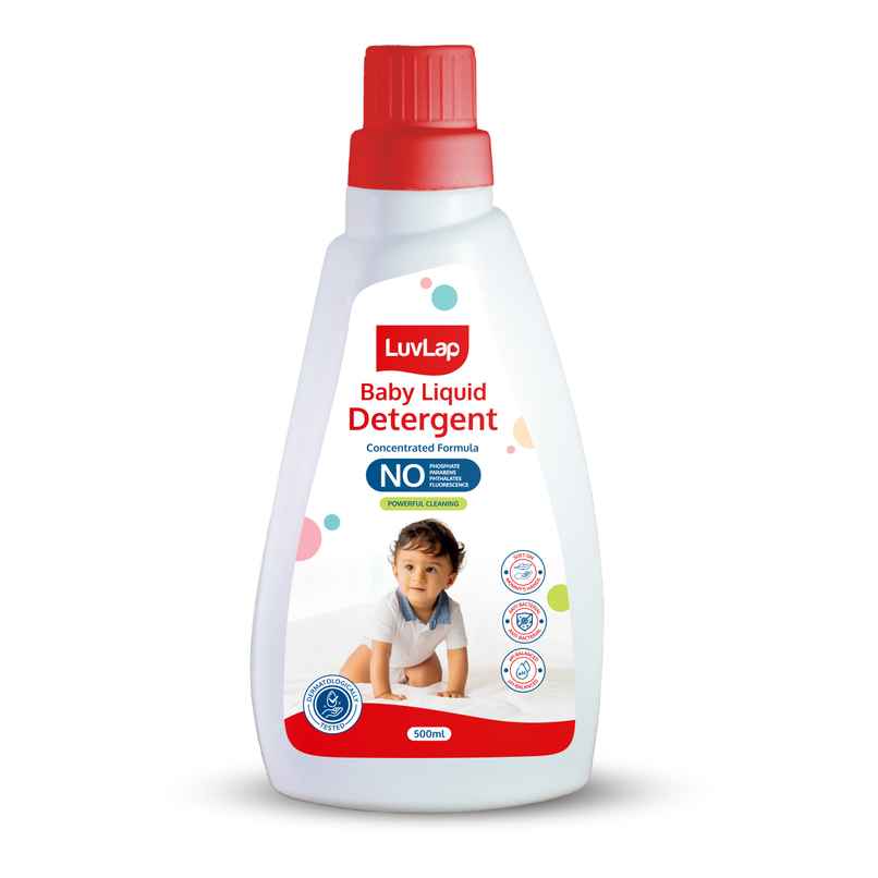 LuvLap Baby Laundry Detergent Bottle- 1000ml, Safe for baby skin, Enriched in Aloe Vera LuvLap Baby Laundry Detergent Bottle- 1000ml, Safe for baby skin, Enriched in Aloe Vera