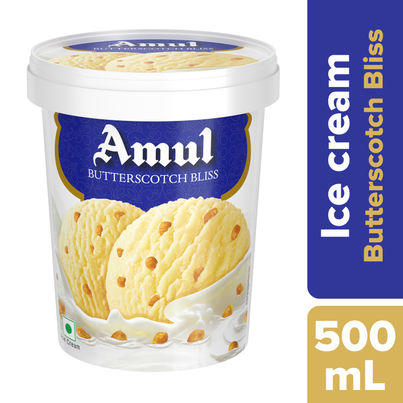 Amul Butter Scotch Icecream Tub Amul Butter Scotch Icecream Tub
