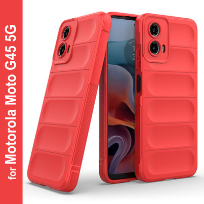 Zapcase Back Cover for Motorola G45 5G | Magic-Red Zapcase Back Cover for Motorola G45 5G | Magic-Red