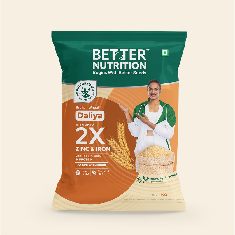Better Nutrition Daliya - 2X Nutrition, Naturally | Broken Wheat