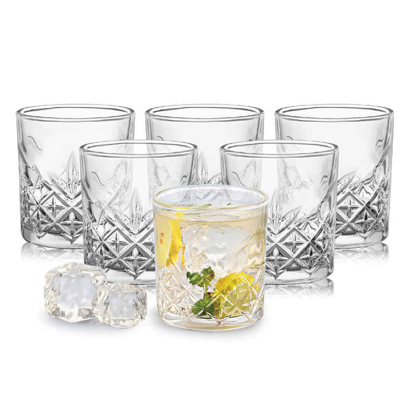 Cello Classix Rock Tumbler Glass Set | Clear - 325 ml Cello Classix Rock Tumbler Glass Set | Clear - 325 ml