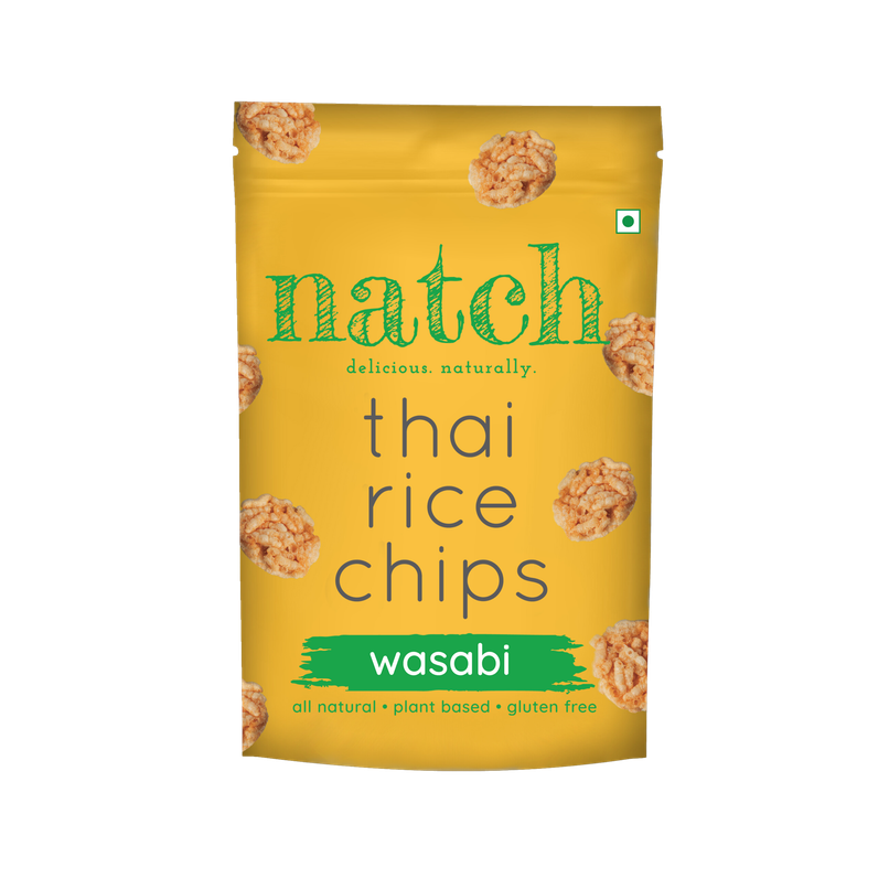 Natch Rice chips Wasabi
