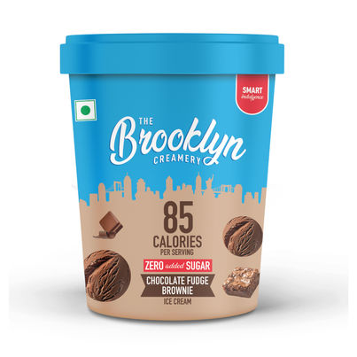 The Brooklyn Creamery Choco Fudge Brownie Tub - Zero Added Sugar