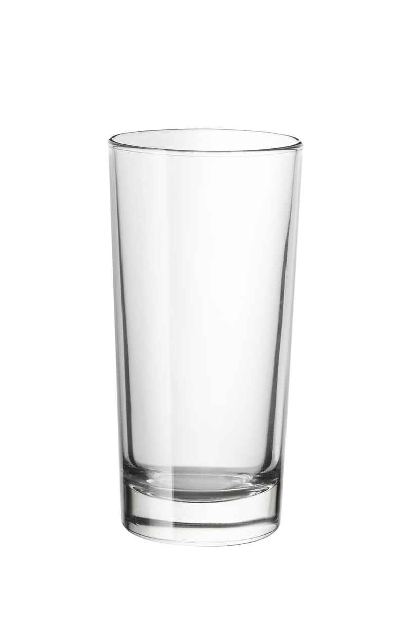 CELLO Liberty Glass Set, 335ml | Set of 6 Clear Glasses | Transparent Whisky Glass