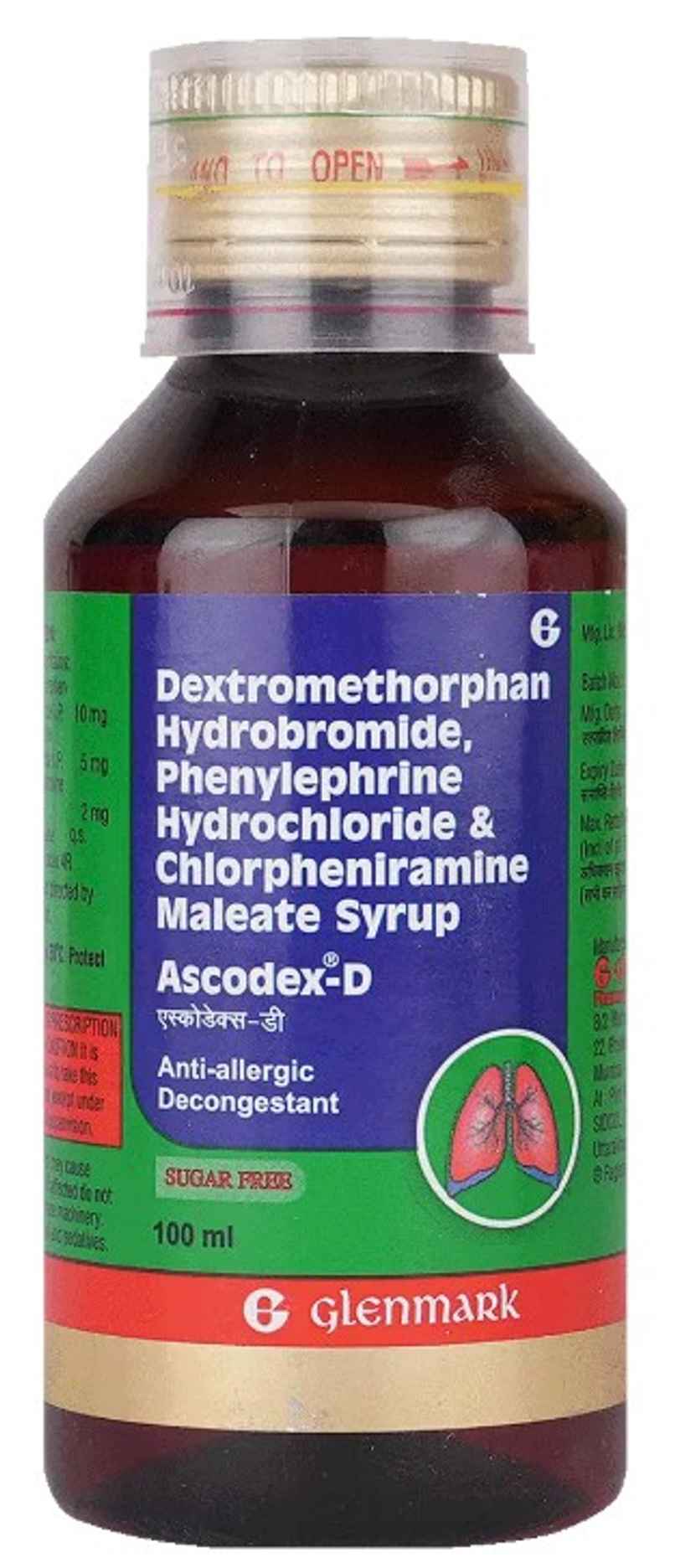 Ascodex-D Sugar Free Syrup