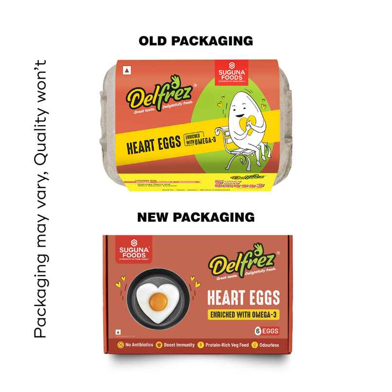 Suguna Delfrez Heart Eggs - Omega3