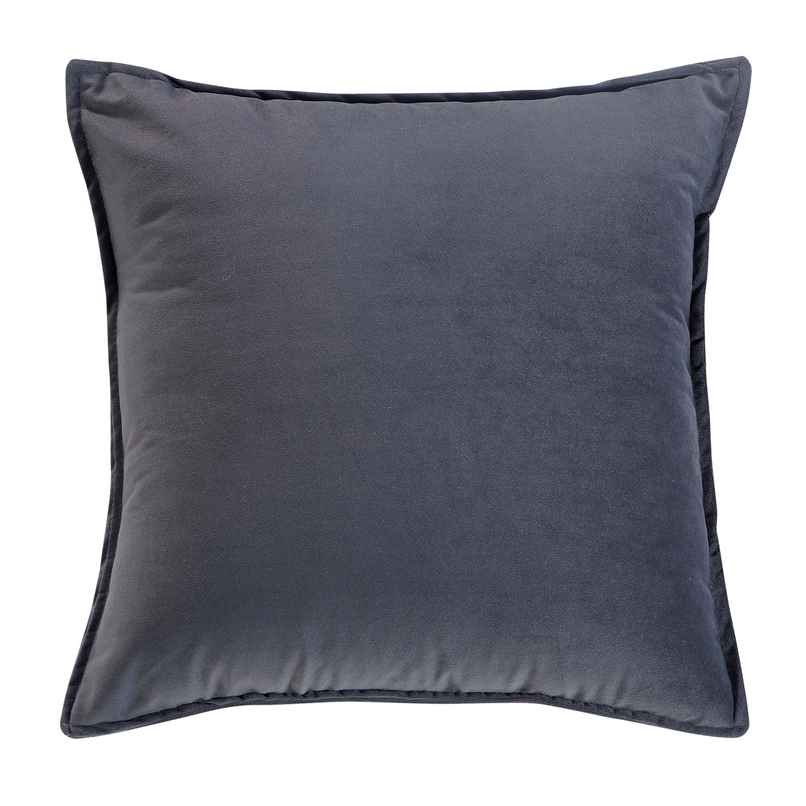 Dream Living Solid Cushion Covers Velvet Decorative Cushion Cover | 40x40 cm | Grey