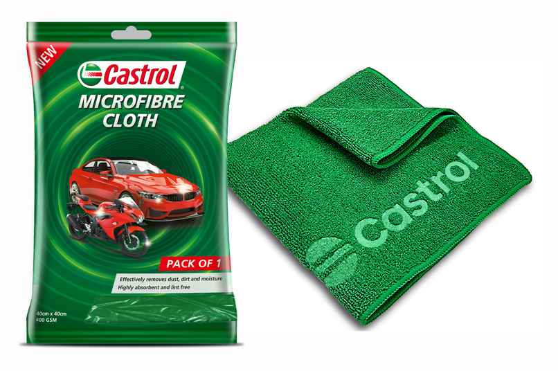 Castrol Microfiber Cloth Pack of 1 Castrol Microfiber Cloth Pack of 1