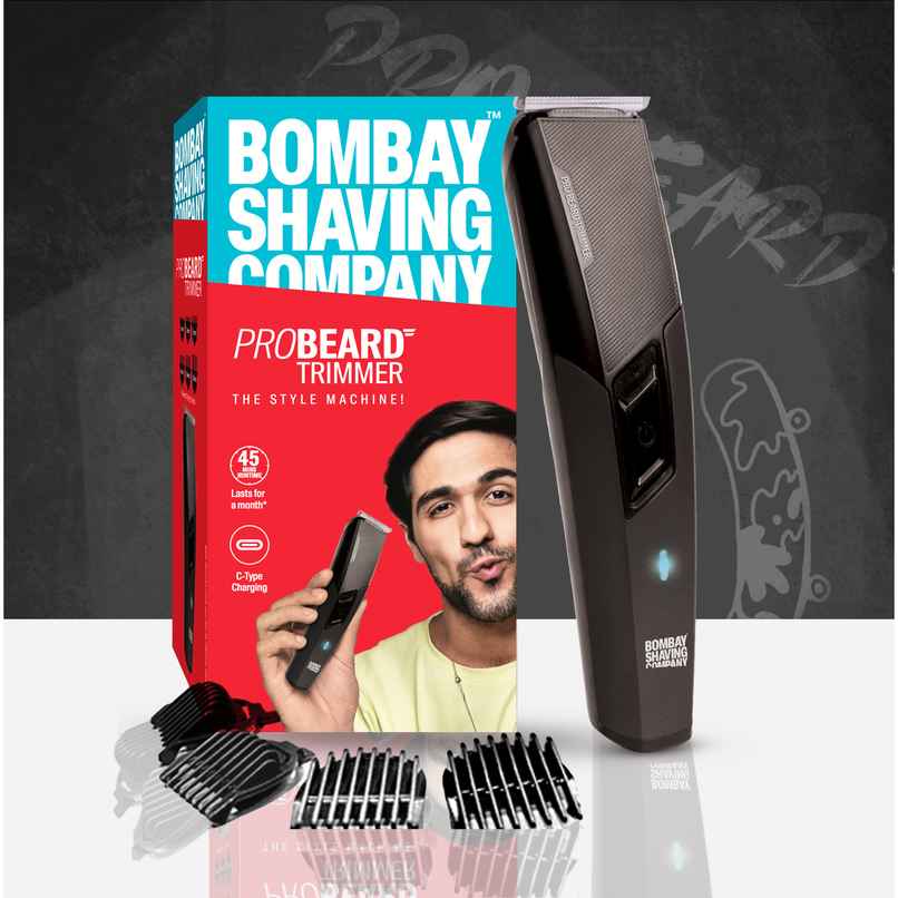 Bombay Shaving Company Type C Charging Trimmer | Pro Beard Bombay Shaving Company Type C Charging Trimmer | Pro Beard