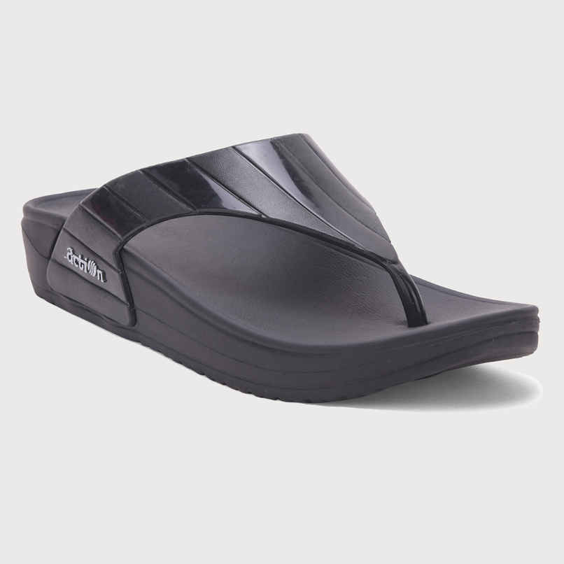 Action Eva Flotter Womens Slippers | Uk | 7 | Black