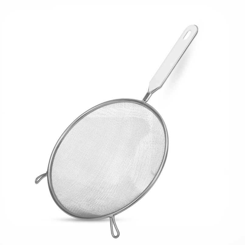 Fackelmann Stainless Steel Strainer, 20 Cm Ideal For Draining Pasta, Blanched Vegetables Strain