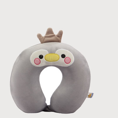 ORKA Unisex Solid Embroidery Supersoft Neck Pillow | Light Green - Free Size ORKA Unisex Solid Embroidery Supersoft Neck Pillow | Light Green - Free Size