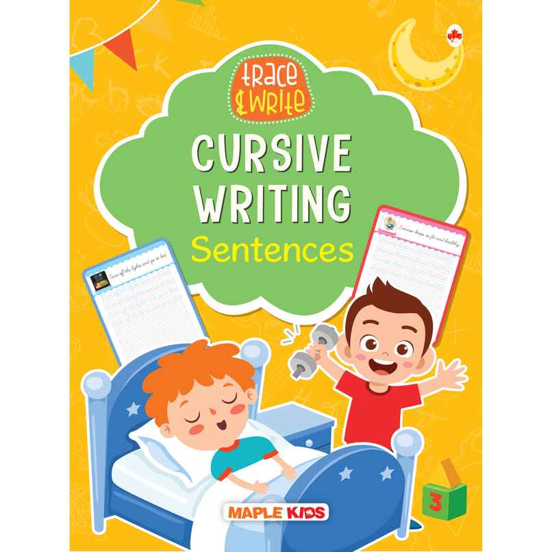 Cursive Writing Book | Sentence | Practice | | Learn and Practice | Handwriting Practice Books