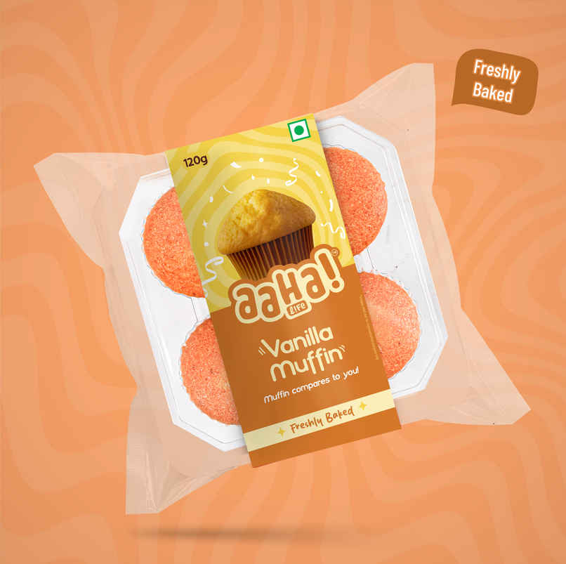 Aaha Life Fresh Vanilla Muffins
