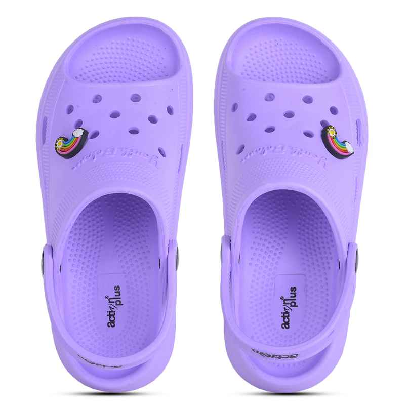 Action Girl's Ontl-22 Soft Sandals | Latest Design Sandals | Office Weal Sandals | Lavender - UK 5