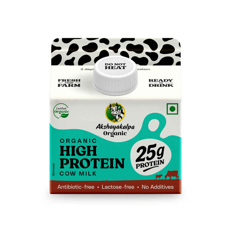 Akshayakalpa Organic High Protein Milk