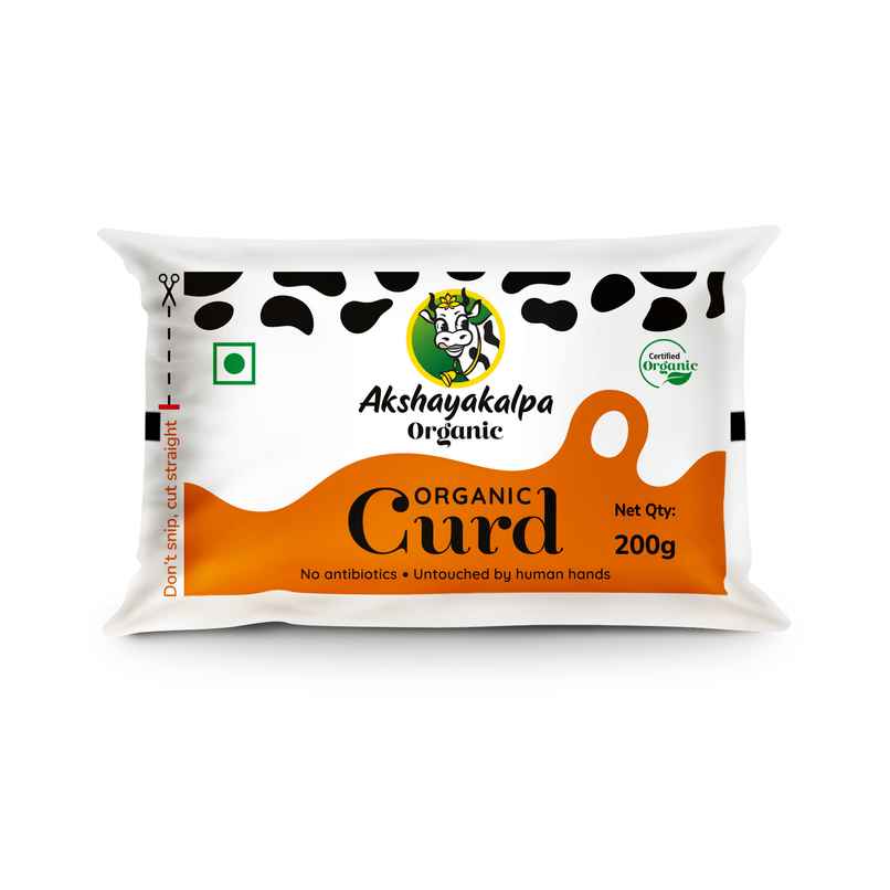 Akshayakalpa Organic Curd Pouch Akshayakalpa Organic Curd Pouch