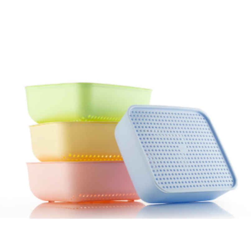 YELLOCUT Basket with Lid, Box Organiser for Home & Kitchen YELLOCUT Basket with Lid, Box Organiser for Home & Kitchen