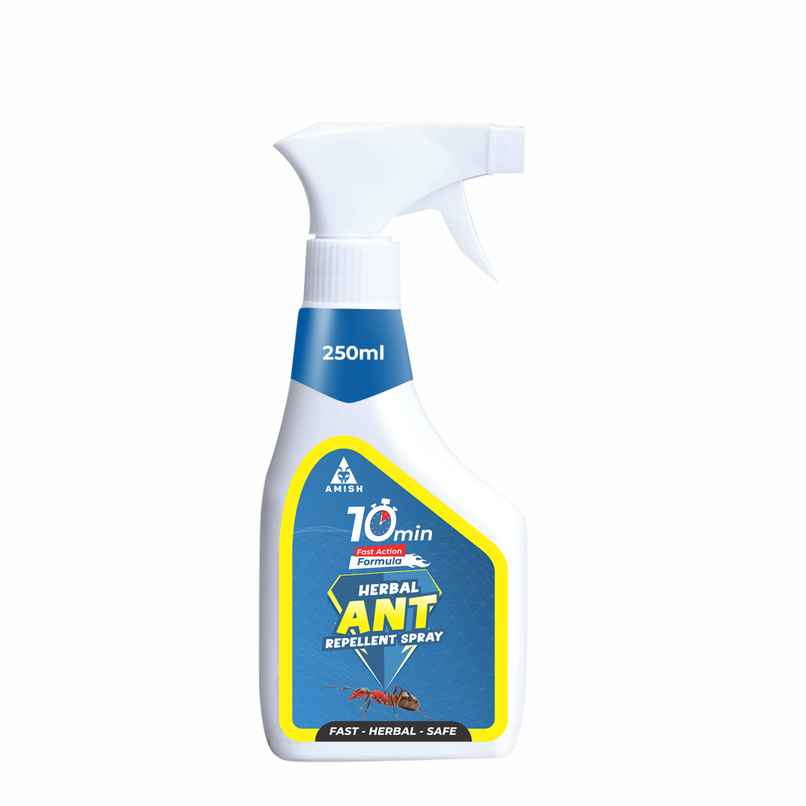 Amish Herbal Ant Spray 250Ml | 10 Minutes Result Guarantee | Powerful 100% Organic No Chemical