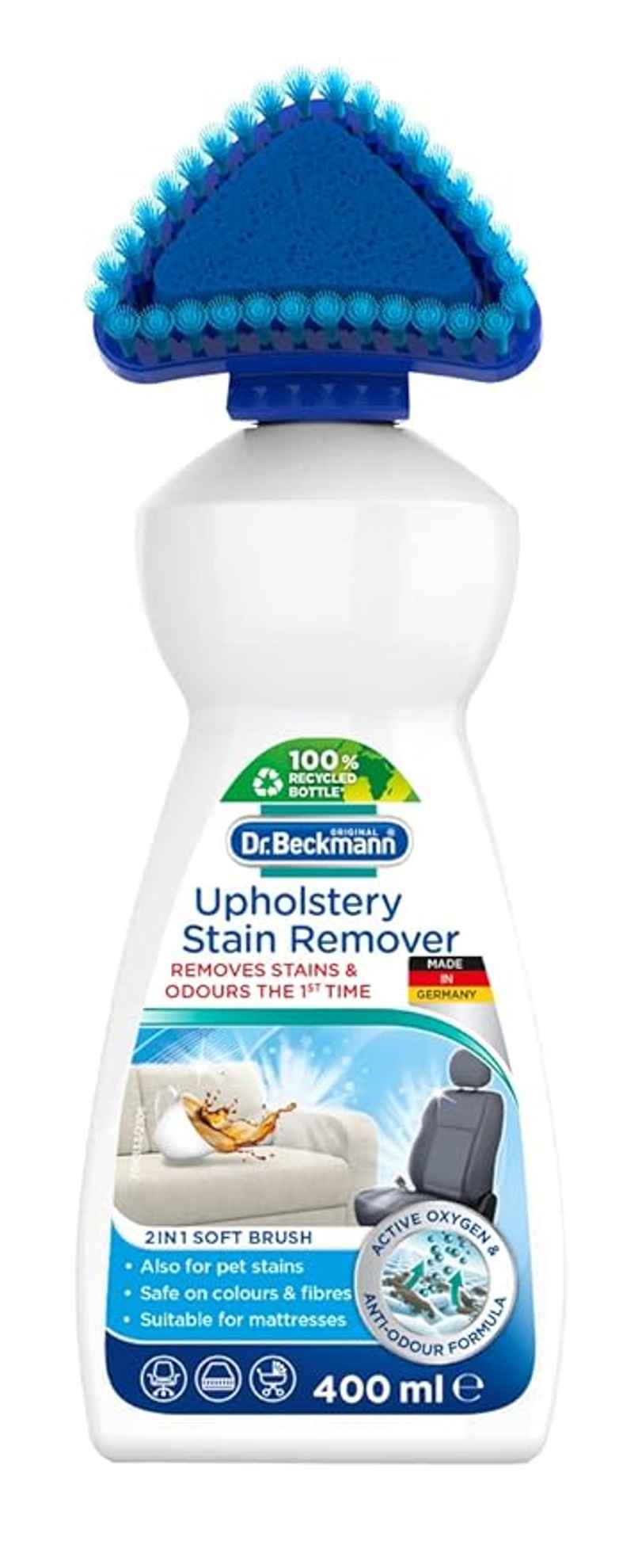 Dr. Beckmann Upholstery Stain Remover Liquid | Removes Stubborn Stains And Odours Dr. Beckmann Upholstery Stain Remover Liquid | Removes Stubborn Stains And Odours