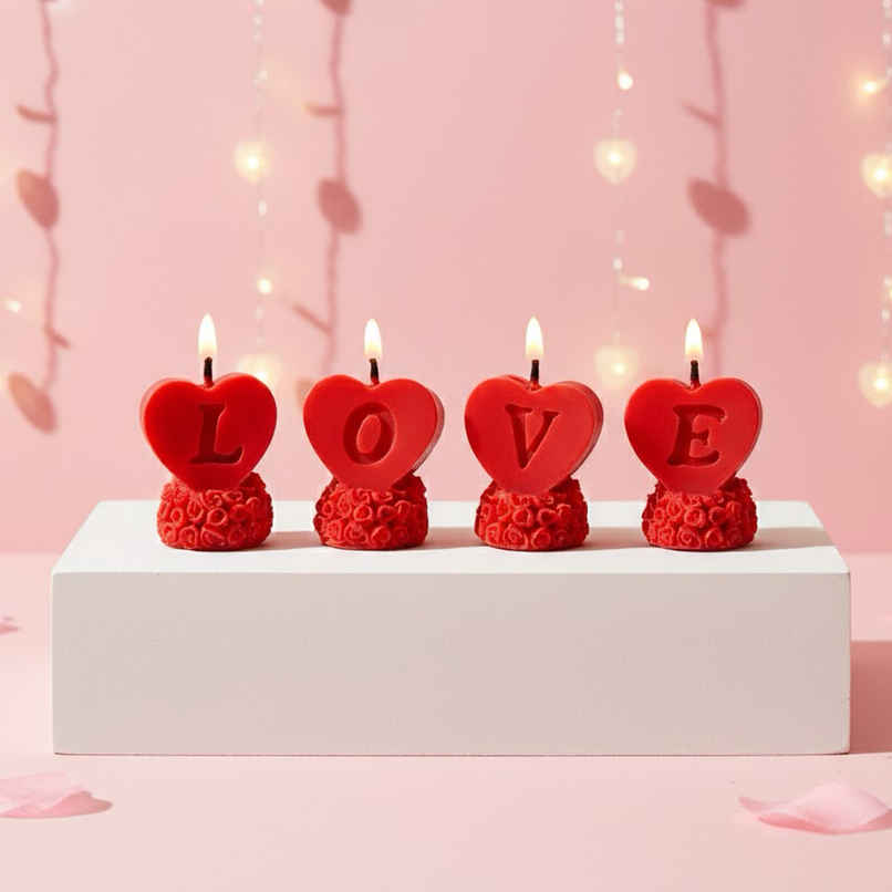 Scented Love Candle Set | Assorted Design | Prosperro Lumo Scented Love Candle Set | Assorted Design | Prosperro Lumo