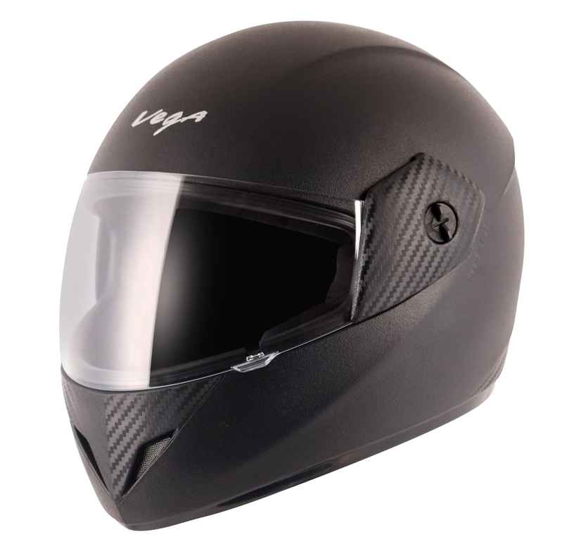 Vega Cliff Black Full Face Helmet-L Vega Cliff Black Full Face Helmet-L
