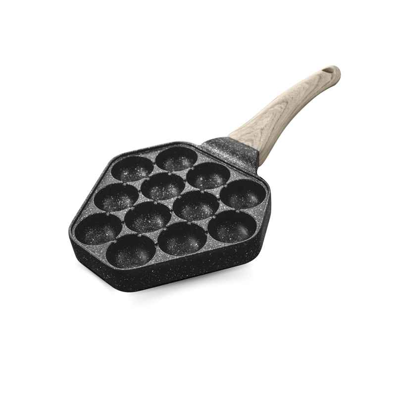 Macclite Non-Stick PDC Granite Hard Rock D'lite Texa Appe Pan 12 Cavity