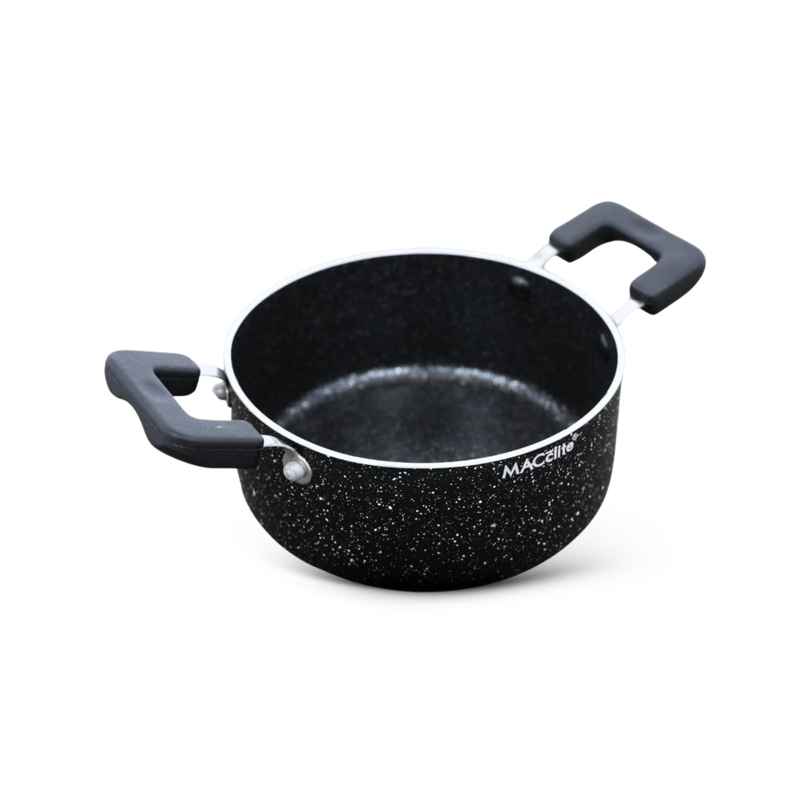 Macclite Non Stick Hard Rock Miniso Soup Pan 14 cm